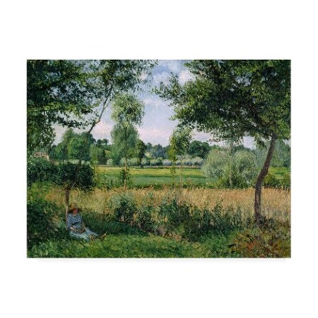 Pissarro 'Morning Sunlight Effect, Eragny' Canvas Art,18x24